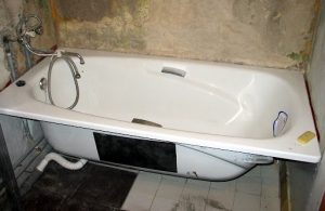 Установка стальной ванны в Евпатории